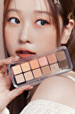Hafif Dokulu Yoğun Renklere Sahip Göz Farı Paleti Clio Pro Eye Palette Air (01 Coral Studio)