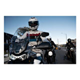 Sena Impulse Akıllı Çene Açılabilir Motosiklet Kaskı 2206 Beyaz