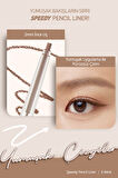 Suya Dayanıklı Kolay Kullanım Sunan Göz Kalemi Peripera Speedy Pencil Liner (3 Milk Tea Brown)