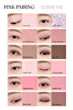 Hafif Dokulu Yoğun Renklere Sahip Göz Farı Paleti Clio Pro Eye Palette Air (04 Pink Pairing)