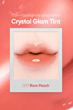 Yapışkanlık Hissi Vermeyen Yoğun Işıltılı Tint Clio Crystal Glam Tint (09 Bare Peach)