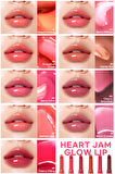 Yoğun Nemlendirici, Parlak Bitişli Balm Peripera Heart Jam Glow Lip (1 Peach Fondue)