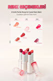 Yoğun Pigmentli ve Işıltılı Dudak Balmı Clio Crystal Glam Balm (03 Honey Cherry)