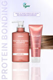 Yıpranmış Saçlar İçin Protein Bakım Seti KUNDAL Damage Care Set[Shampoo/Treatment] (Leather Iris)