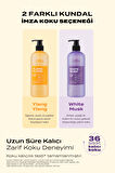 Parfüm Etkili Besleyici ve Nemlendirici Vücut Yıkama Jeli KUNDAL Rich Perfume Body Wash 500ml (White Musk) 