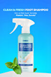 Arındırıcı ve Ferahlatıcı Ayak Bakım Şampuanı KUNDAL Clean & Fresh Foot Shampoo 400ml (Herb Mint)