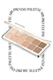 Hafif Dokulu Yoğun Renklere Sahip Göz Farı Paleti Clio Pro Eye Palette Air (08 Latte Senior)