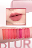 Gün Boyu Kalıcı Pürüzsüz Matlık Sunan Tint PERIPERA Over Blur Tint (006 Mauve-Treaming)