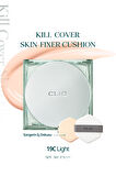 Gün Boyu Kalıcı Mat Cushion Fondöten CLIO Kill Cover Skin Fixer Cushion (19C Light) SPF50+ PA+++