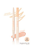 Çift Taraflı Kapatıcı ve Işıltılı Kalem Far Peripera Sugar Twinkle Duo Eye Stick(#06 Sheer Blurring)