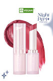 Yoğun Nemlendirme Sunan Vegan Dudak Balmı Peripera Ink Mood Glowy Balm (#10 Rosy Hour) (Night Peri)