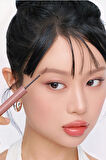 Özel Fırça Tasarımlı, Yoğun Pigmentli Kaş Maskarası PERIPERA Speedy Skinny Brow Mascara 05 Peony Ash