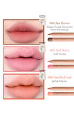 Kremsi Formüle Sahip Dudak Kalemi ve Kalemtıraş Seti CLIO Velvet Lip Pencil Set 06 Vanilla Coral