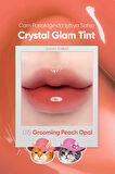 Yapışkanlık Hissi Vermeyen Yoğun Işıltılı Tint CLIO Crystal Glam Tint (15 Grooming Peach Opal)