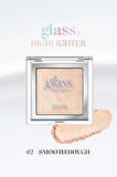 Doğal Görünüm Sunan Altın Işıltılı Aydınlatıcı CLIO Glass&Highlighter(02 Smooth Dough)Luxury Koshort