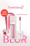 Gün Boyu Kalıcı Pürüzsüz Matlık Sunan Tint PERIPERA Over Blur Tint (008 Cool Pink Coating) (Tteok )