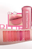 Gün Boyu Kalıcı Pürüzsüz Matlık Sunan Tint PERIPERA Over Blur Tint (008 Cool Pink Coating) (Tteok )