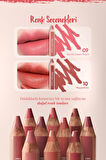 Kremsi, Kalem Şeklinde Renkli Dudak Balmı & Kalemtıraş CLIO Butter Balm Crayon 004 Modern Art Beige