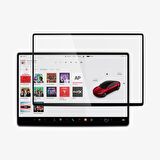 Spigen Tesla Model 3 (2024 model) ile Uyumlu Cam Ekran Koruyucu, Spigen EZ Fit GLAS.tR Anti-Glare