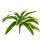 Yapay Çiçek Dracaena Massengena Yaprağı Demeti 12 Yapraklı 40*50cm Dik Duvar Çiçeği Yapay Bitki