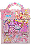 Sticker Kabartmalı Çantalı iki Sayfalı Sticker Seti (HQK009) - 21x17 cm - Prenses Giydirme
