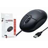3 Tuşlu Usb Optical kablolu Mouse Subzero SBZ601
