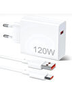 Xiaomi Redmi Samsung Uyumlu 120 Watt Type-c Süper Turbo Hızlı Şarj Aleti