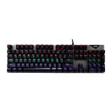Auris KG10 RGB Işıklı Mekanik Kablolu Klavye