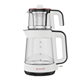 Arçelik CM 6964 K Resital Işıklı 1900 W Cam 2 lt Elektrikli Çay Makinesi 