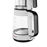 Arçelik CM 6964 K Resital Işıklı 1900 W Cam 2 lt Elektrikli Çay Makinesi 