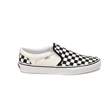 VANS Ayakkabı VN000SEQIPD1 Asher (Checkers) black/natural Textile