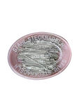 Çelik İğne Pembe Oval Kutuda 25 Gr