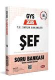 Data Yayınları 2025 GYS T.C. Sağlık Bakanlığı Şef Soru Bankası