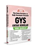 Data Yayınları 2024 GYS Tüm Kamu Kurumları için Ortak Konular Soru Bankası