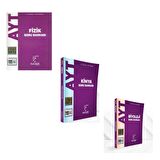 Karekök Yayınları Karekök Ayt Fizik Kimya Biyoloji Soru Bankası 3 Kitap Set