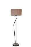ALFA SİYAH LAMBADER SİLİNDİR BAMBU 04 ABAJURLU