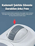 Ayarlanabilir Yükseklik 3 Tekerlekli Işıklı Müzikli Çocuk Scooterı Katlanabilir Kaykay