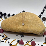 925 Ayar Gümüş Kalp Kolye