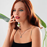 925 Ayar Gümüş Otantik Göz Kolyesi