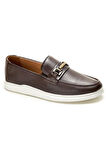Pierre Cardin 191074 Kahverengi Erkek Loafer Günlük Deri Ayakkabı