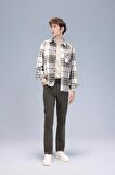 DeFacto Pantolon Slim Fit Dar Kesim Cepli Dar Paça C9436AX24AUKH444