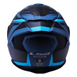 Ls2 Storm 2 Racer Full Face Motosiklet Kaskı Siyah Vizörlü