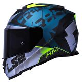 Ls2 Storm 2 Sprinter Full Face Motosiklet Kaskı Siyah Vizörlü