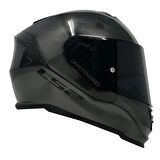 Ls2 Storm 2 Jeans Full Face Motosiklet Kaskı Şeffaf + Siyah Vizörlü