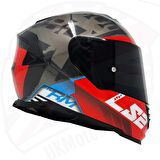 Ls2 Storm 2 Sprinter Full Face Motosiklet Kaskı Şeffaf + Siyah Vizörlü