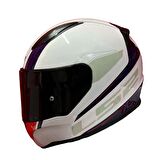 Ls2 Rapid 2 Driveway Full Face Motosiklet Kaskı Şeffaf + Siyah Vizörlü