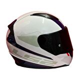 Ls2 Rapid 2 Driveway Full Face Motosiklet Kaskı Şeffaf + Siyah Vizörlü