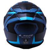 Ls2 Storm 2 Racer Full Face Motosiklet Kaskı Şeffaf + Gökkuşağı Vizörlü