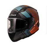 Ls2 Rapid 2 Extra Full Face Motosiklet Kaskı Şeffaf + Gökkuşağı Vizörlü