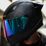 Ls2 Rapid 2 Crypt Race Full Face Motosiklet Kaskı Yarış Spoiler +  Şeffaf + Gökkuşağı Vizörlü